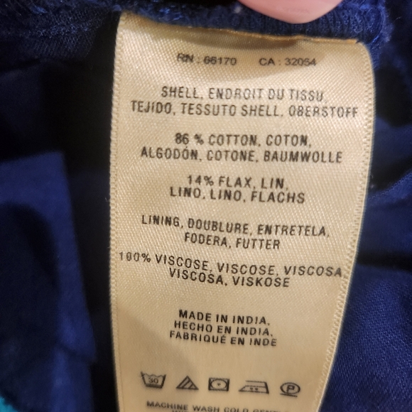 Akemi + Kin Anthropologie Crochet Trim Swing Dress - Picture 7 of 7